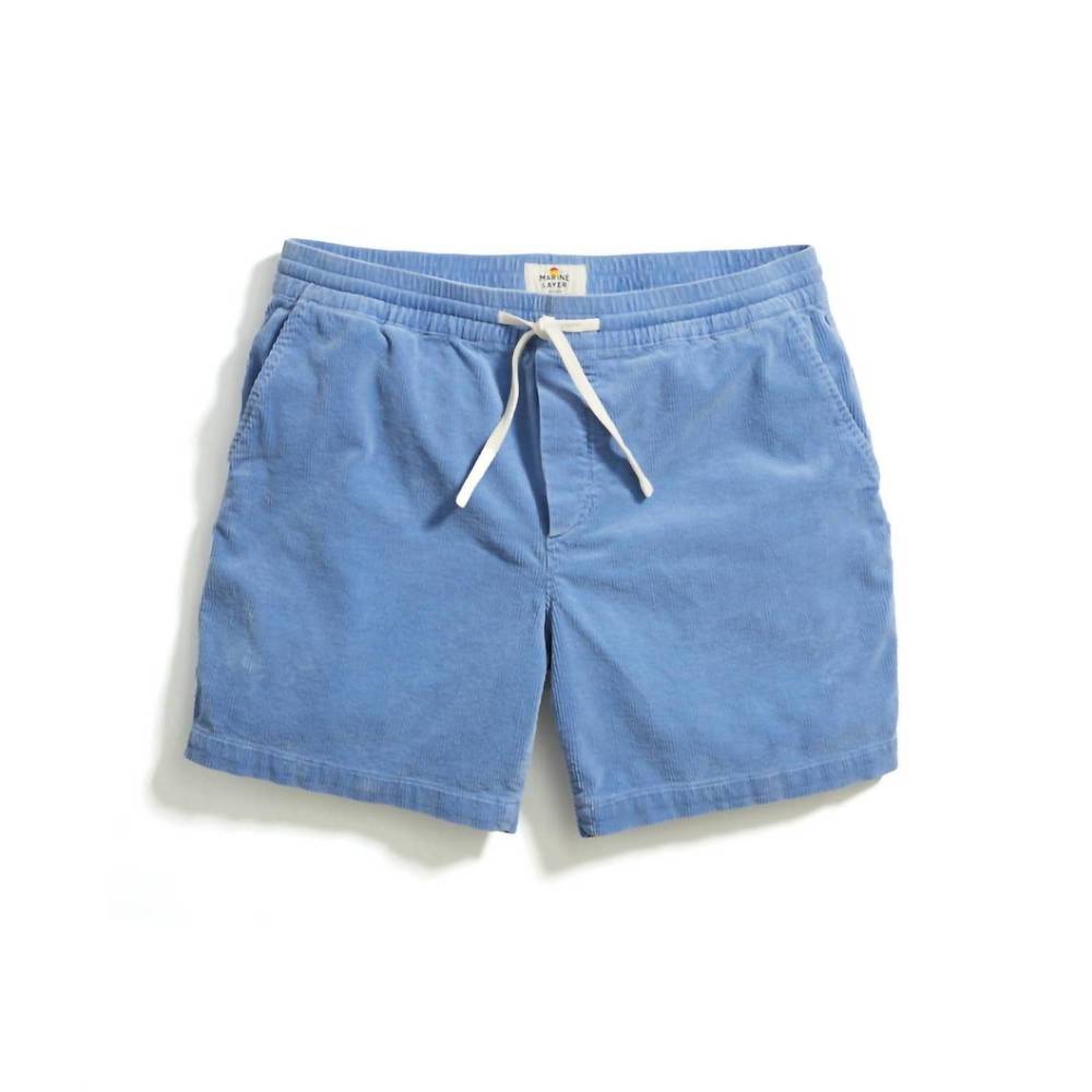 NEW MARINE LAYER saturday corduroy short in marina - Picture 4 of 4